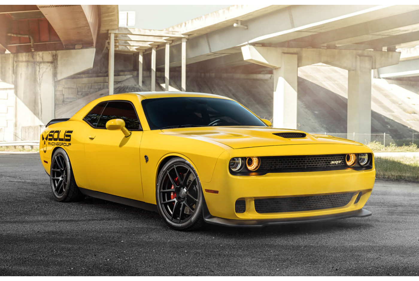 Модульная картина Dodge Challenger | купить картину в Кемерове Модульная картина Dodge Challenger